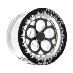 15 Inch 5X127 PCD Classic Chrome Vintage Car Wheel Rims - Image 3