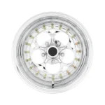 15 Inch 5X127 PCD Classic Chrome Vintage Car Wheel Rims - Image 4