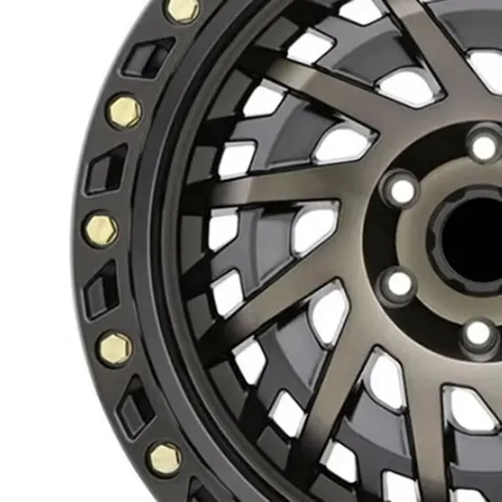 Classical 6 Holes Alloy Off Road Beadlock Car Wheel