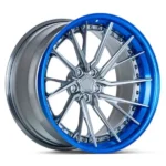 5X114.3 17-20 Inch Blue Aftermarket Wheels for Vehicles