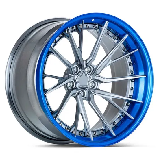 5X114.3 17-20 Inch Blue Aftermarket Wheels for Vehicles