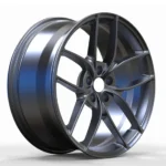 Concave 5 Spokes Grey Machine Face Aluminum Wheels Rims