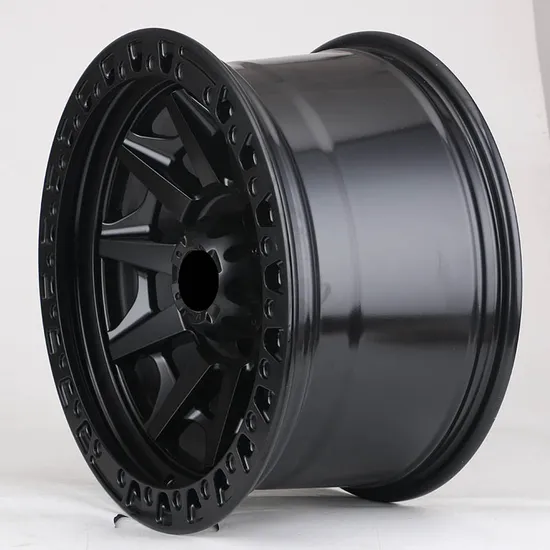 Concave High Performance Beadlock Black Painting 6 Holes Aluminum Alloy Wheel Suit for SUV off-Road