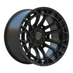 Concave 19 Inch 5*139.7 Off-Road SUV Matt Black Alloy Rims - Image 3