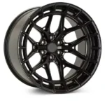 Concave 19 Inch 5*139.7 Off-Road SUV Matt Black Alloy Rims - Image 4