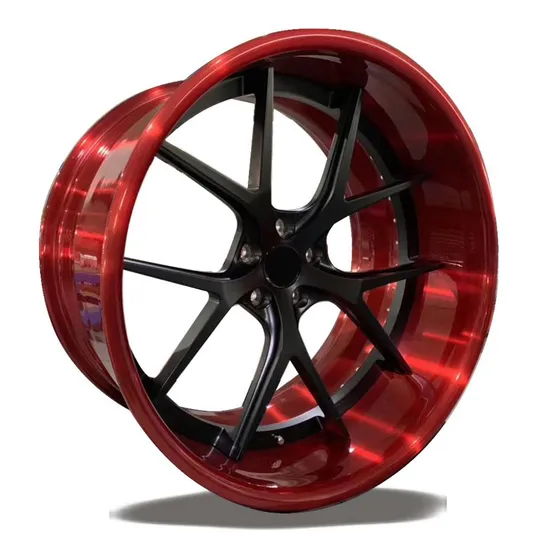 Custom 2 Piece Forged Wheel 6X139.7 5X120 5X114.3 Passenger Car Wheels for Amg & M Power Alloy Replica Wheel