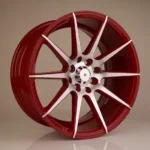 Custom Red Alloy Wheel Rims Auto Parts