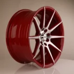 Custom Red Alloy Wheel Rims Auto Parts - Image 4