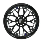 Custom Gloss Black Forged Aluminum Passenger Car Rims - Image 3