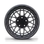 17 Inch 5X120 Matte Black Off-Road Alloy Wheels for Volkswagen - Image 4
