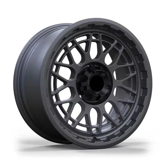17 Inch 5X120 Matte Black Off-Road Alloy Wheels for Volkswagen