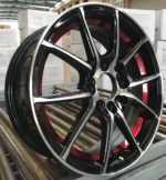 Custom Car Wheel Red Rim Lightweight Concave Monoblock Auto Accessories Passenger Car Aluminum Wheels - Image 3