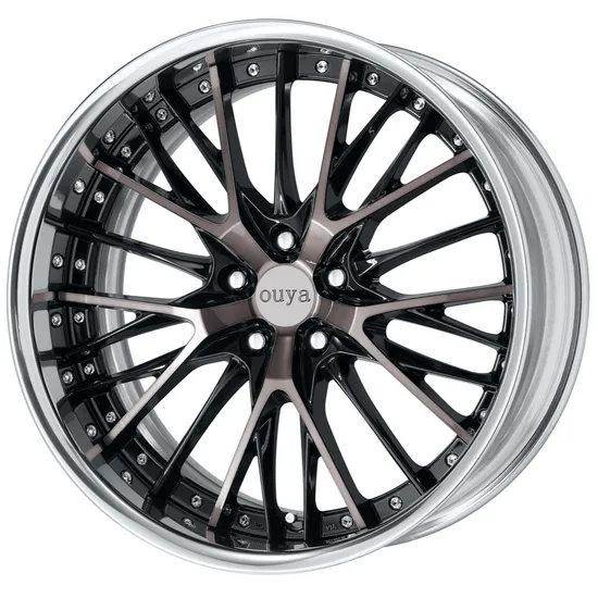 Custom Forged Aluminum Alloy Wheels for Car PCD 4X100 5X114.3 5X120 5X139.7 Monoblock Lightweight Design From 16 to 22 Inches High-Performance Car Rims