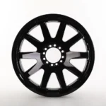 Custom R 17-21 Inch 10j 5X112 Forged Alloy Wheels Matt Black
