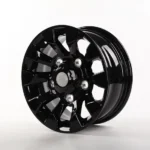 Custom R 17-21 Inch 10j 5X112 Forged Alloy Wheels Matt Black - Image 4