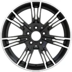 Customizable Color 17'' 5 Hole Popular Design Aluminum Wheel Auto Parts - Image 2