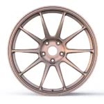 Customizable Premium Bronze/Golden Alloy Wheel Hubs Rims - Image 2