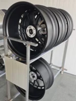 Customized 2 Piece Dodge Hellcat Concave Brushed Forged 5 Holes Car Wheels - Image 4