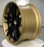 Customized High Performance Polished Deep Concave 2 3 Piece Alloy Forged Wheels 18 19 20 21 22 24 Inch Alloy Wheel Rims - Image 3