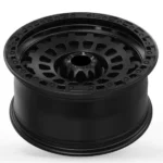Customized Matte Black 17 18 Inch 6X139.7 Beadlock Offroad Alloy Wheel - Image 3