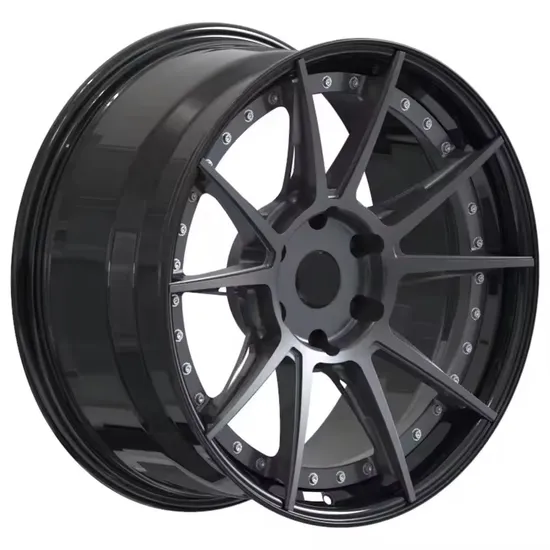 Customized Two-Piece Wheel New Design Aluminum Alloy Wheel for Cars