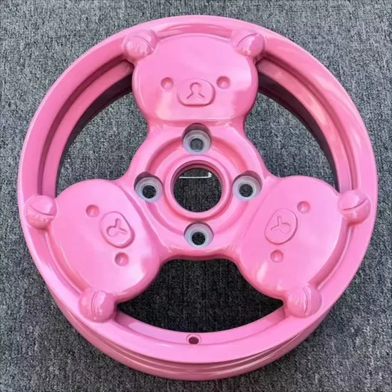 Cute Silver Pink Car Wheels Et38 CB73.1 Aluminum Alloy Rims for Mini Car