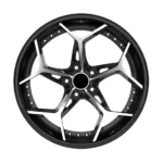Deep Concave Forged Wheels 2-Pieces Passenger Car Aluminum Alloy Rims 5X120 Wheels for Luxury Cars - Image 2