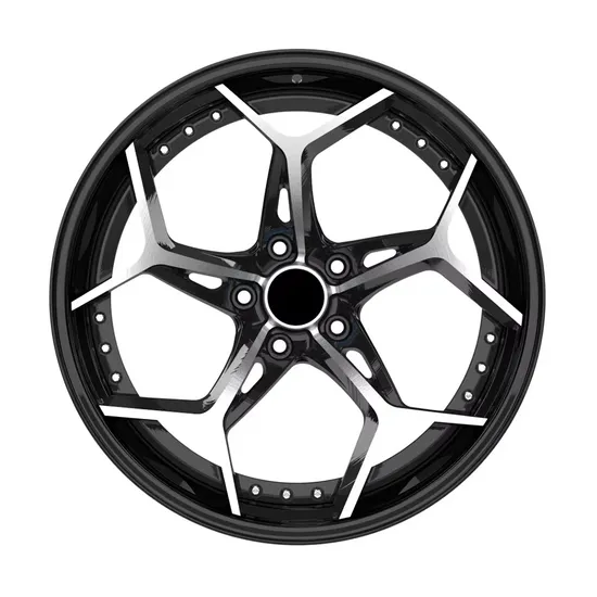 Deep Concave Forged Wheels 2-Pieces Passenger Car Aluminum Alloy Rims 5X120 Wheels for Luxury Cars
