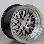 Deep-Dish 14-20inch 2-Piece Aluminum Alloy Car Wheels with Rivets - Image 2
