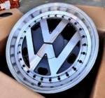 Ruedas de aleación de aluminio Polo Golf VW Deep Dish R16 4/5 agujeros