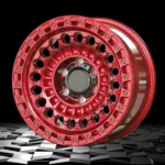 6 Holes Gunmetal Black Off-Road Wheel for 4X4 SUV - Image 2