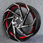 15*6.5 PCD8*100*114.3 35mm Offset Alloy Car Wheels