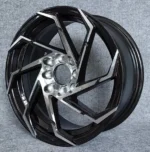 15*6.5 PCD8*100*114.3 35mm Offset Alloy Car Wheels - Image 3