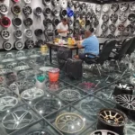 Factory Custom 19-24inch Aluminum Gold Brushed Alloy Car Rim Forged Wheels - Image 4