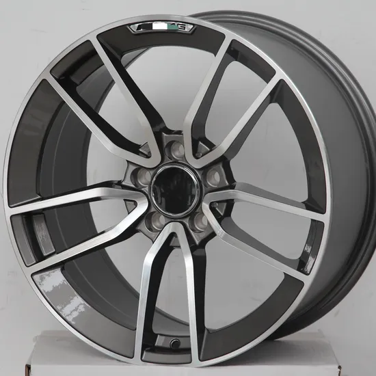 5 Holes Aluminum Alloy Black Machined Car Wheel Sale
