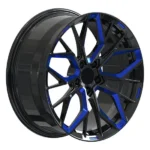 Fashionable Yellow 5/6 Holes 16-19 Inch Aluminum Casting Wheel Rims