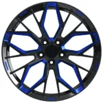 Fashionable Yellow 5/6 Holes 16-19 Inch Aluminum Casting Wheel Rims - Image 4
