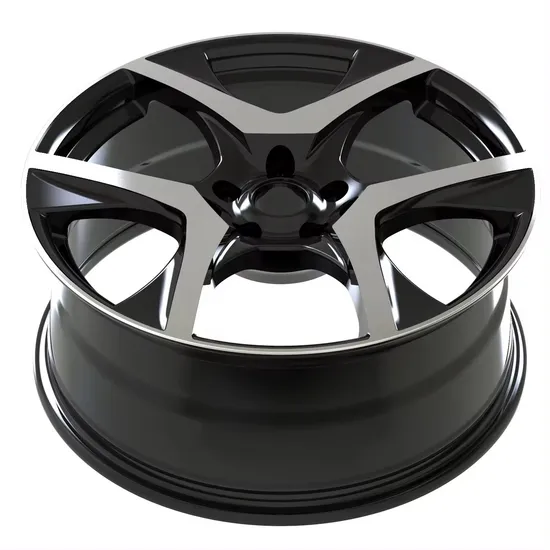 Gloss-Black-Replica-Aluminum-Passenger-Car-6-139-7-VW-Alloy-Wheels-Rim Gloss Black 6*139.7 VW Replica Aluminum Alloy Wheels Rim - Image 1
