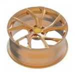 Golden Custom Forged Rims All Sizes for Vehicles - Image 3
