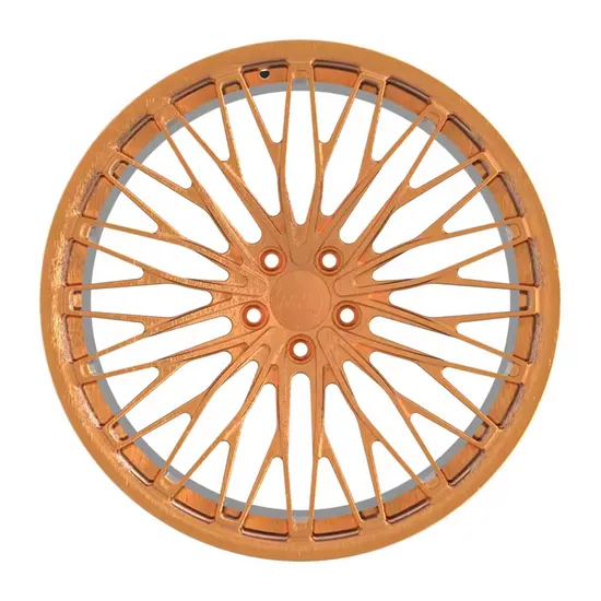 Golden Custom Forged Rims All Sizes for Vehicles