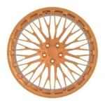 Golden Color 15/16/17inch Customized Rims Suitable for Various Vehicle Models Forged Rims - Image 2