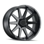 20-Inch Heavy-Duty Truck Wheels Reinforced Matte Black