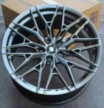 High Performance 5 Holes 17-19 Inch Black Car Wheel Rims - Image 2