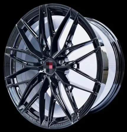 High Performance 5 Holes 17-19 Inch Black Car Wheel Rims