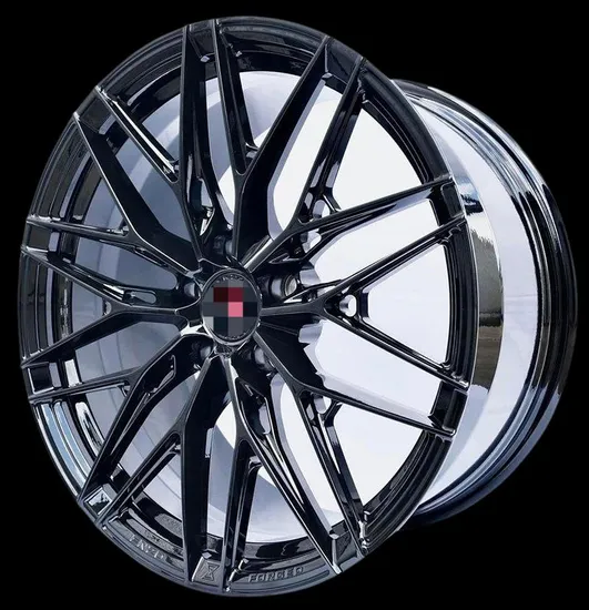 High Performance 5 Holes 17-19 Inch Black Car Wheel Rims