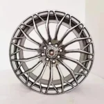 High Quality 15-17 Inch 5X114.3 Hyper Black Car Alloy Wheel Rim - Image 2