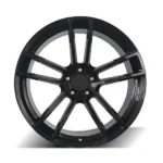 High Quality 15-17 Inch 5X114.3 Hyper Black Car Alloy Wheel Rim - Image 4