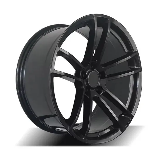 High Quality 15-17 Inch 5X114.3 Hyper Black Car Alloy Wheel Rim