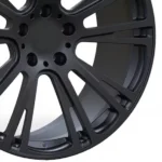 High Quality 5 Holes Matte Black Flow Formed Car Rims - Image 4