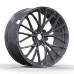 High Quality Hyper Black 19 Inch 5X114 Flow Froming Car Rims for Aftermarket Car Aluminium Alloy Wheel Hub